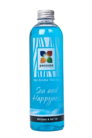 Offre Spéciale Parfum d'aromathérapie PASSION pour bains à remous et spas, mer et bonheur 250 ml