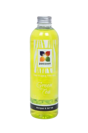 Parfum d’aromathérapie PASSION pour bains à remous et spa – Green Tea, 250 ml Nouvelle Collection