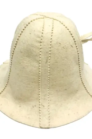 Bonnet de sauna - HAT blanc Solde