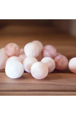 Un ensemble de boules de sel de l'Himalaya Expédié Aujourd'hui