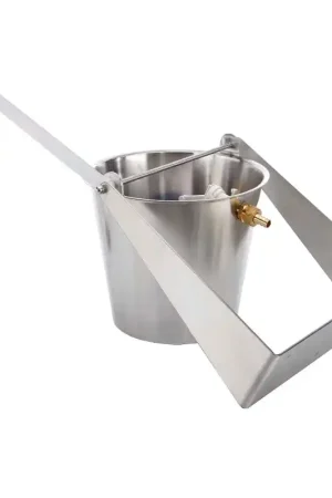Nouvelle Collection Seau de douche froide - SAUFLEX, acier inoxydable