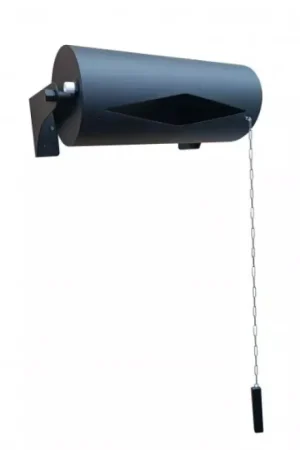 Seau verseur horizontal 25 l, acier inoxydable, noir Réduction