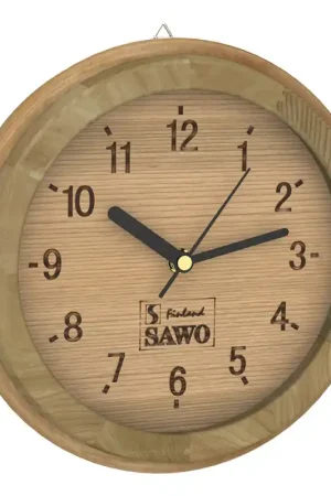 Horloge SAWO 531, cèdre Achetez Aujourd'hui