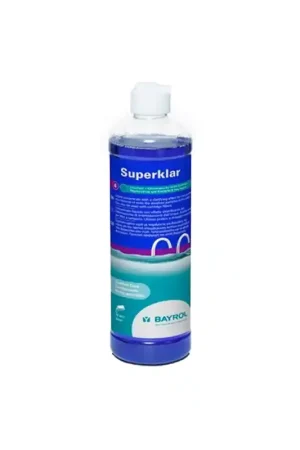 Clarifiant pour eau de piscine Superklar, 0,5 l Populaire