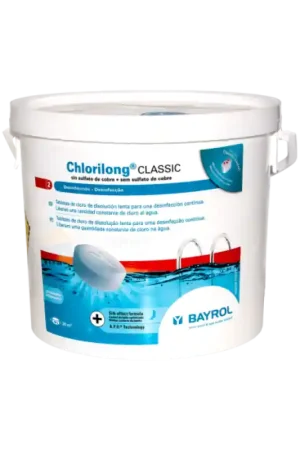 Comprimés de chlore à dissolution lente Chlorilong Classic 250, 5 kg Offre Exclusive