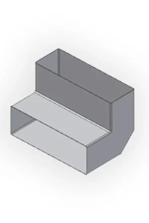 Vente Flash Coude étroit 50x150, 90°