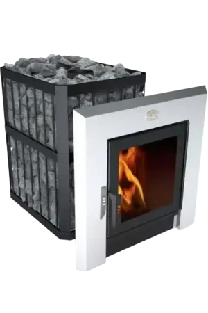 Poêle à bois pour sauna - NOVA PANORAMA 26 avec réseau Offre Exclusive