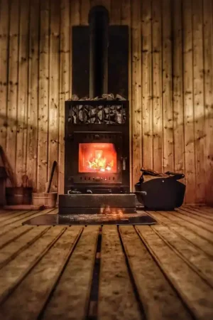 Poêle à bois pour sauna - SUMMIT MANASLU OPEN avec grille Authentique