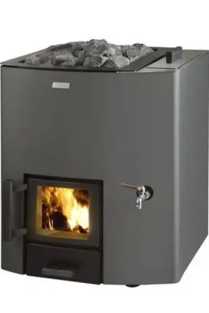 Bon Marché Poêle à bois pour sauna - NARVI NC 20 VS avec réservoir d'eau
