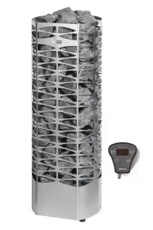 Bon Plan Poêle de sauna électrique - NARVI SAANA, acier inoxydable