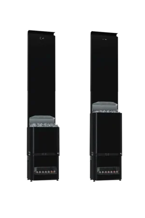 Poêle de sauna électrique - SAUNUM Experience Black F Vente Directe