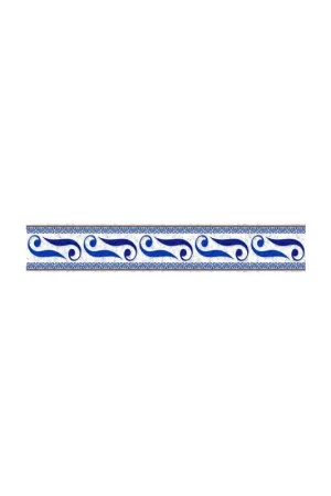 Seulement Aujourd'hui Frise autocollante Alexandrie 14cm x 5m pour piscine