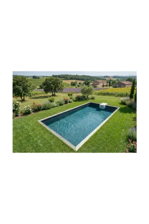 Kit piscine bloc polystyrène 6 x 3 m | Bloc Filtrant Offre Du Jour