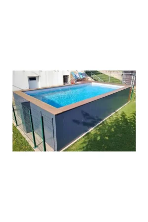 Haute Qualité Mini piscine hors sol acier Océanide 4m x 2,50m | Sans permis