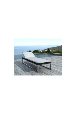 Bain de soleil design noir DELORM Jusqu'à Épuisement Des Stocks