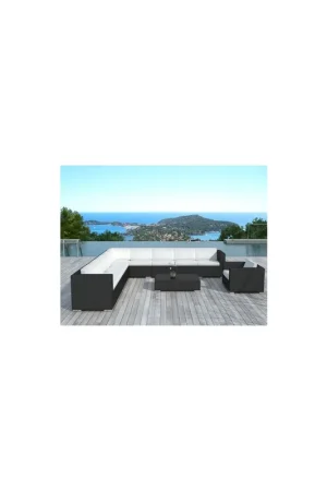 Salon de jardin CAPRI en résine tressée Offre Limitée